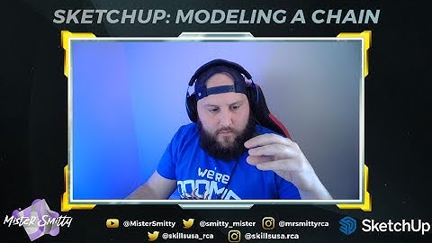 SketchUp - Skill Builder: Modeling A Chain