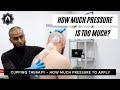 Performing cupping therapy hijama  how much pressure is too much