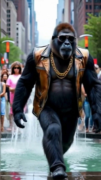 Street Style Show |  Sanjay Dutt & Gorilla Catwalk