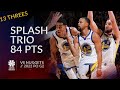 Splash Trio 84 pts vs Nuggets 2022 PO G2