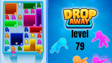 Drop Away level 79 hard level Walkthrough Solution 