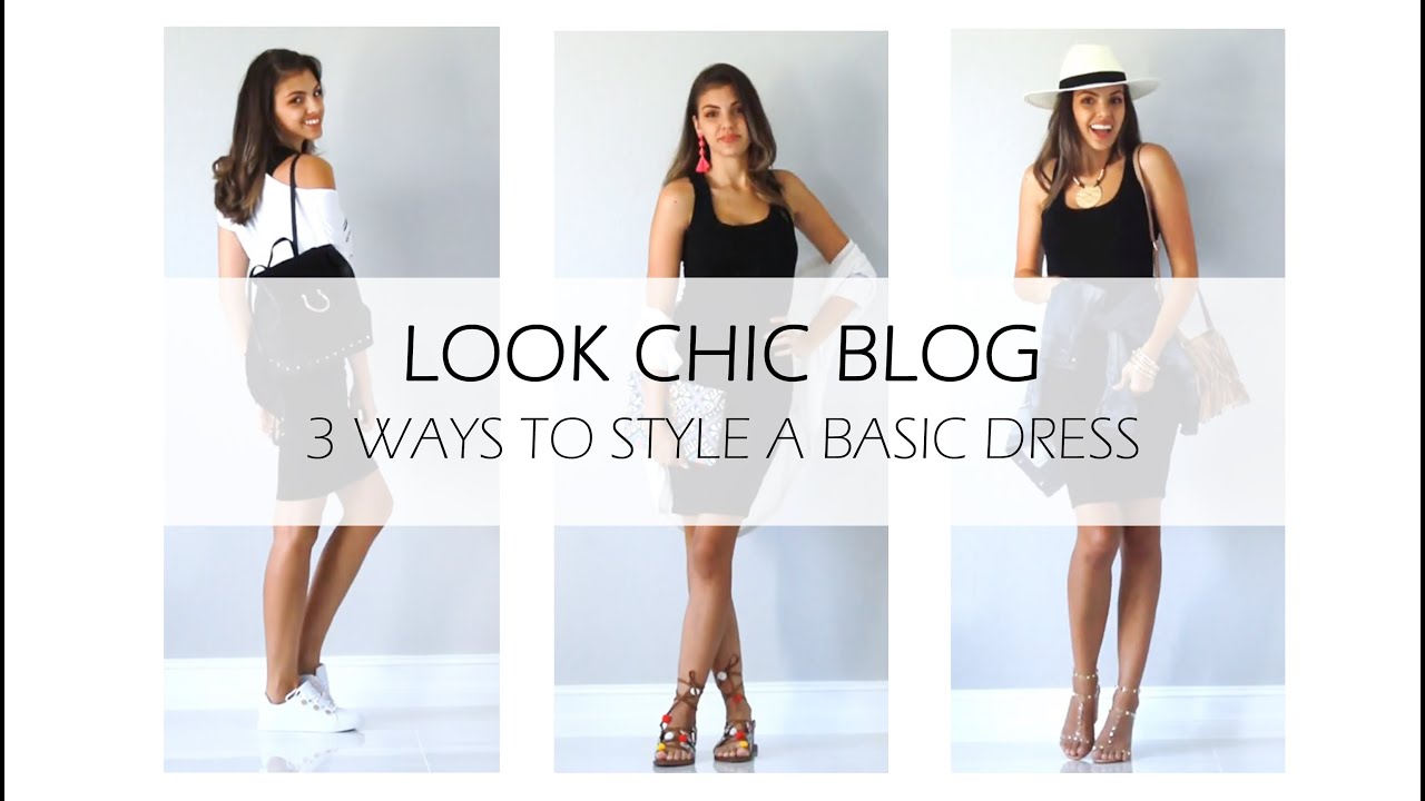 3 Ways to style a basic  tank  dress