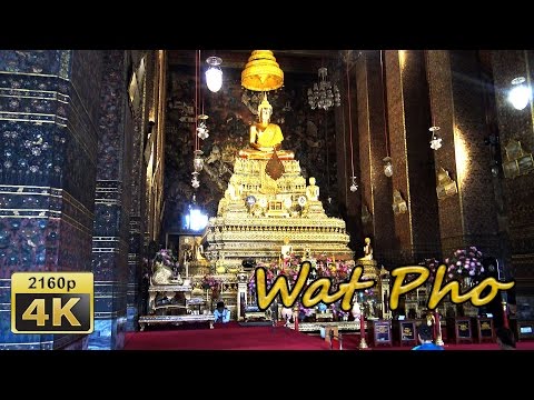 Wat Pho, Bangkok - Thailand 4K Travel Channel