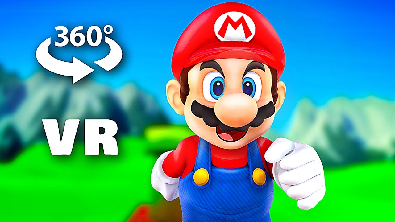 Todos os jogos da série Super Mario em 360 graus