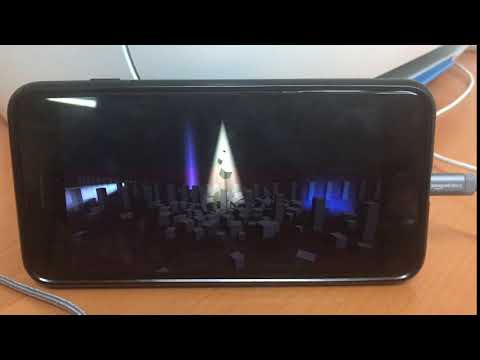 Volumetric Lights demo scene running on iPhone 7 (real footage)