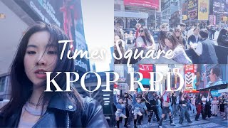 nyc vlog | kpop rpd in times square & other side quests