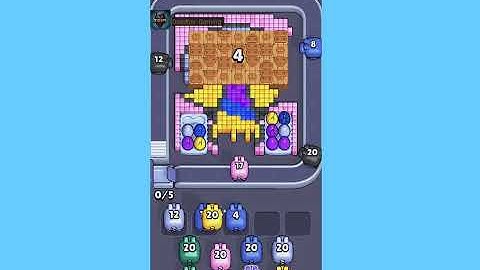 Pixel Flow Level 262. Walkthrough Gameplay 