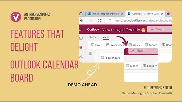 Features that delight - Outlook Calendar Board