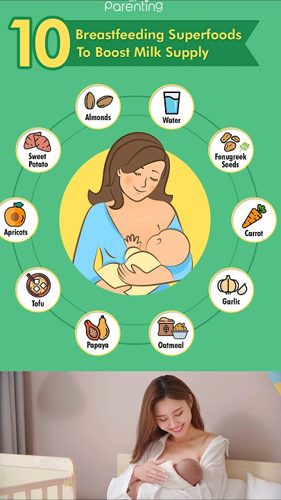 Top 10 Foods to Increase Breast Milk Supply | Foods to Increase Milk Supply