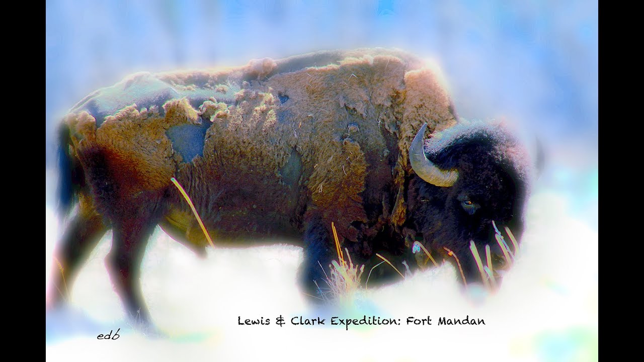 Lewis & Clark Expedition: Wintering at Fort Mandan, North Dakota 1804. Part 1 of 2