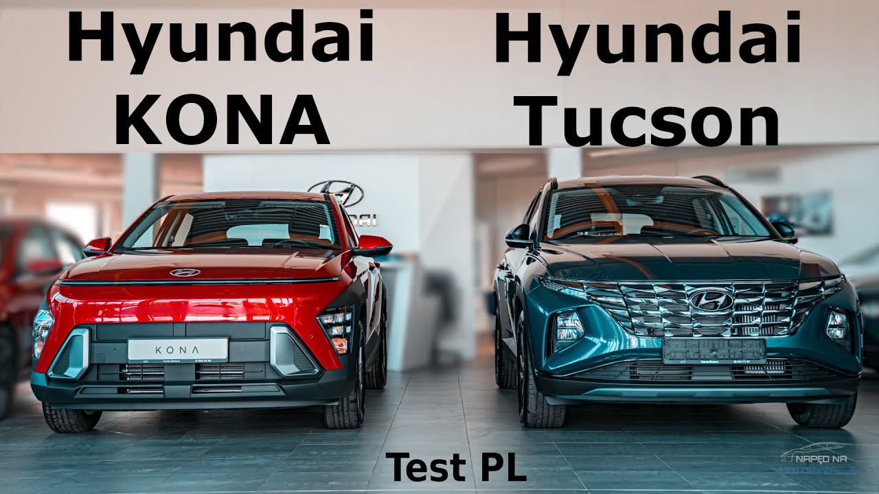 Hyundai Kona 2024 VS Hyundai Tucson 2023 - YouTube