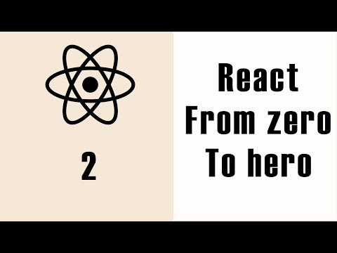 #react js darija from zero to hero (render html inside javascript (jsx))