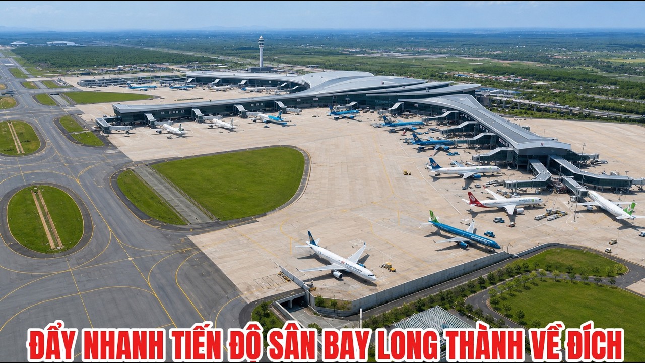 Long Thành Airport Terminal Construction Progress