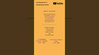 Easy short story-German -A1