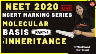 Molecular Basis of Inheritance Class 12 NCERT: Part -4 | NEET 2020 Biology Preparation | Vedantu