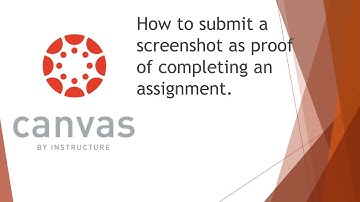 Canvas Bootcamp   How to upload a screenshot