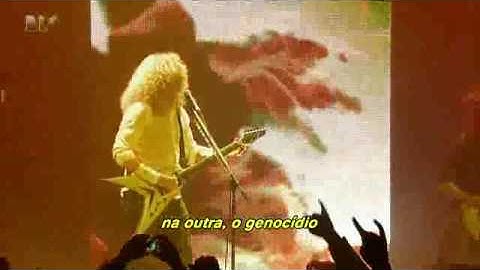 Megadeth - Architecture of Aggression  --Live-- (Tradução Pt/BR)