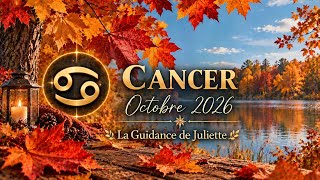 ♋ CANCER ♋🍂 OCTOBRE 2026 🍂✨ Trouver la bonne vitesse de croisière ✨