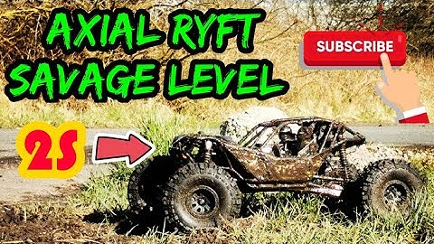 Axial Ryft RBX10 Savage Level OFF ROAD on 2S - ROCKET SCIENCE 😜
