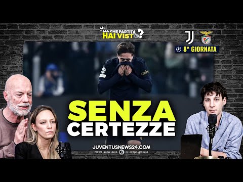 Juve Benfica: squadra senza certezze? Cosa ha lasciato la brutta sconfitta in Champions League - VIDEO 1 Juve Benfica 0-2: giocatori FUORI RUOLO, i giocatori non "sentono" la JUVE?