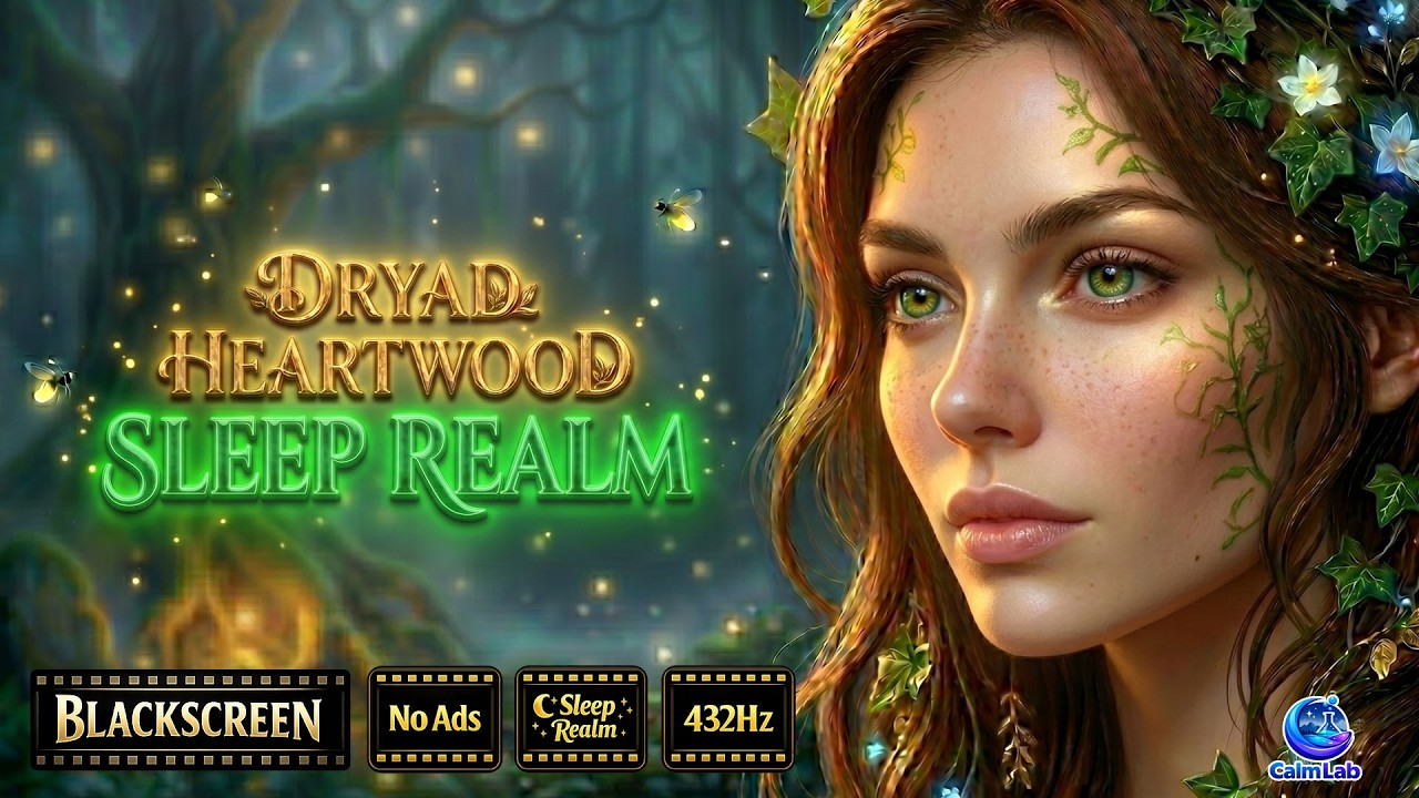 Watch Dryad Heartwood Sleep Realm 432Hz 🌿 Ancient Forest Energy for Deep Calm | Black Screen | 9 H on YouTube Watch Dryad Heartwood Sleep Realm 432Hz 🌿 Ancient Forest Energy for Deep Calm | Black Screen | 9 H on YouTube