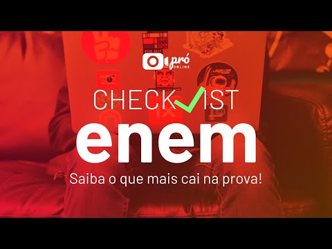 Checklist Enem 2021 - 4º dia