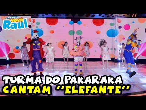 TURMA DA PAKARAKA faz apresentação linda na Turma do Vovô Raul Gil