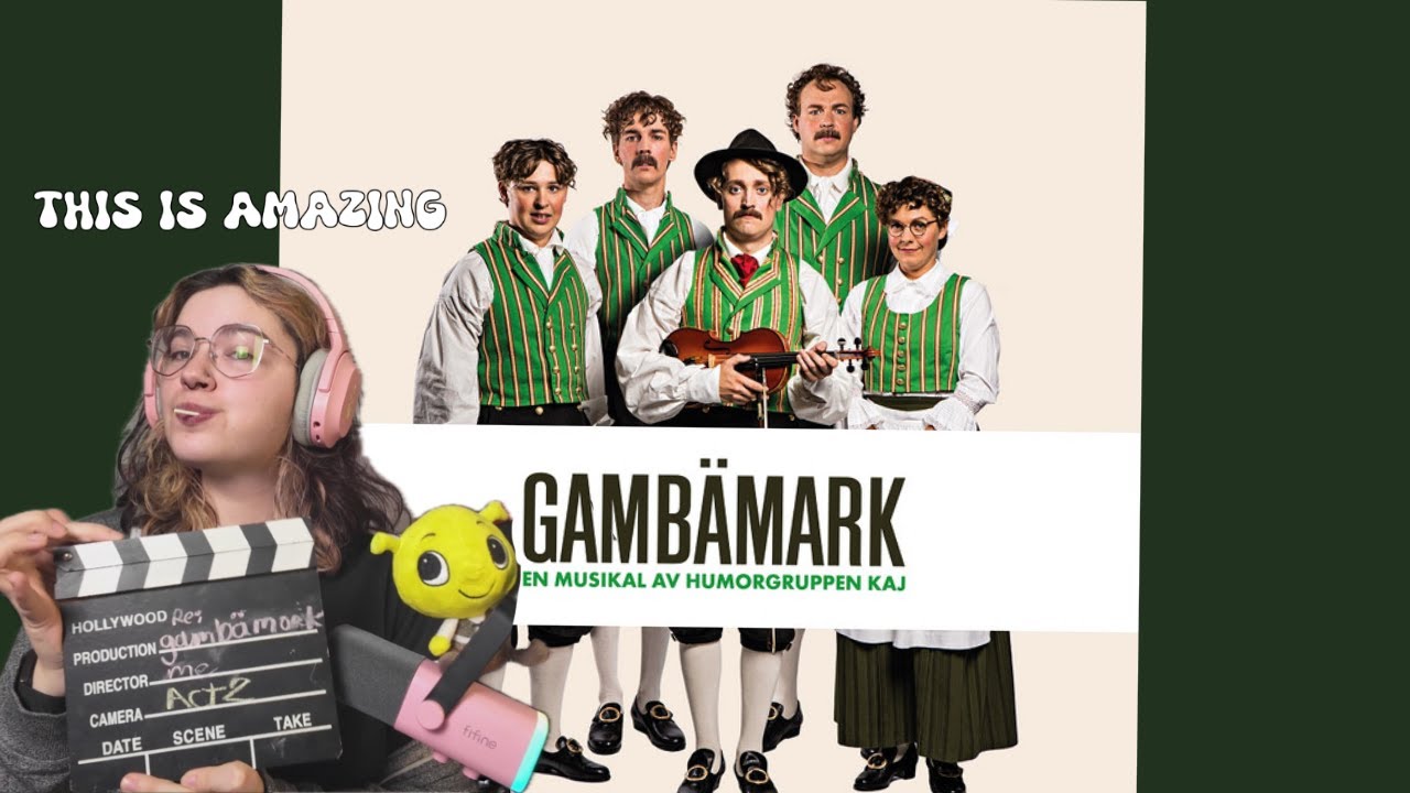 Reacting to KAJ's musical!!!! [Gambämark REACTION]