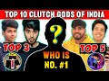 Who is real clutch god of india  ft nizgamer smartypie mcaddon techno senpai adispot mrlapis