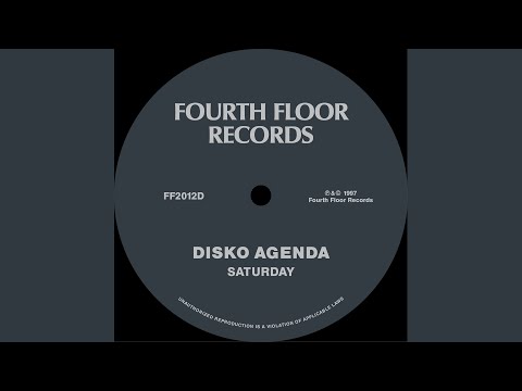 Disko Agenda — Saturday (3.00am)