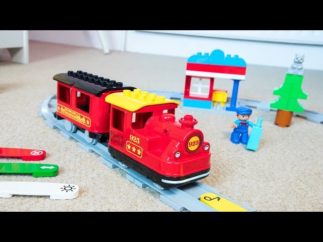 Forstyrre officiel rødme The 2018 LEGO Duplo Steam Train Set 10874! Review and Easy Instructions  Video - Activity Ideas & DIY - YouTube