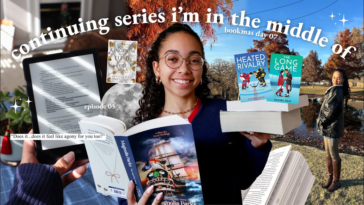 Продолжение книжной серии. Я сейчас в середине 5-го эпизода ⋆✴︎˚｡⋆ Видеоблог о чтении без спойлеров