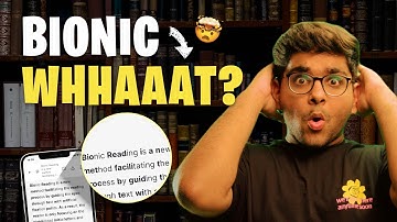 This can INCREASE your READING SPEED by 10x (is bionic reading a new UX/UI pattern?)