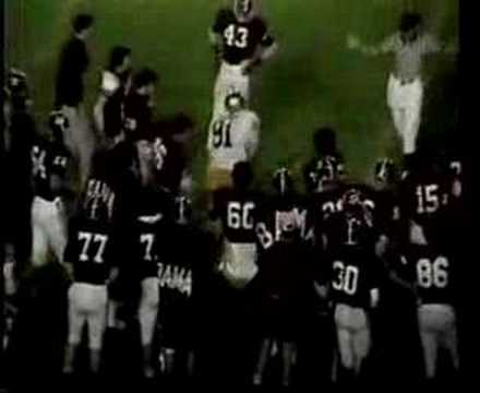 1973 Sugar Bowl : Tom Clements to Robin Weber