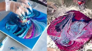 TRULY BEST Acrylic Painting / Satisfying Acrylic Pouring Art Compilation #1 | Most Satisfying Videos
