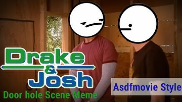 Drake and josh stuck in the treehouse meme - Asdfmovie Style