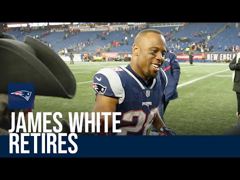 BREAKING NEWS: James White announces retirement from NFL