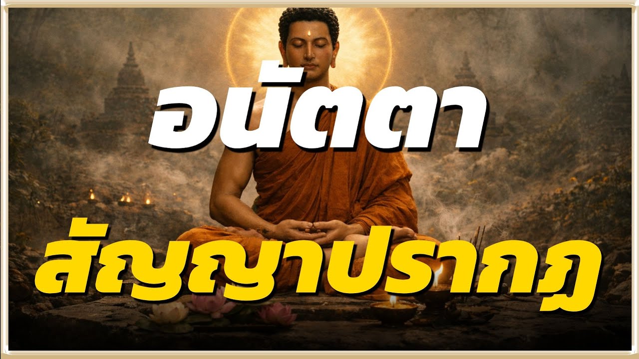 เห็นอนัตตา สัญญาปรากฏ หนทางแห่งการหลุดพ้นแบบละเอียด  l ปัญญาธรรม