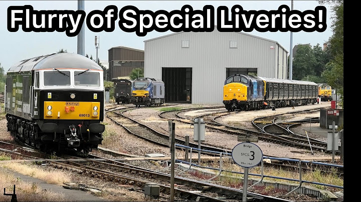LOCOS with ONE-OFF & SPECIAL Liveries just kept on Coming!