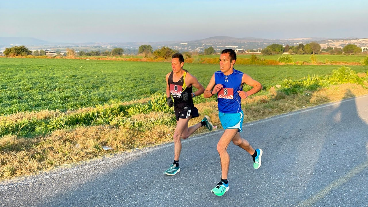 Carrera Juntos hasta la meta 8km Apaxco #atletismosomostodos #deporte #runner 