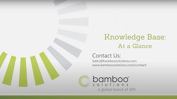 Knowledge Base: At a Glance