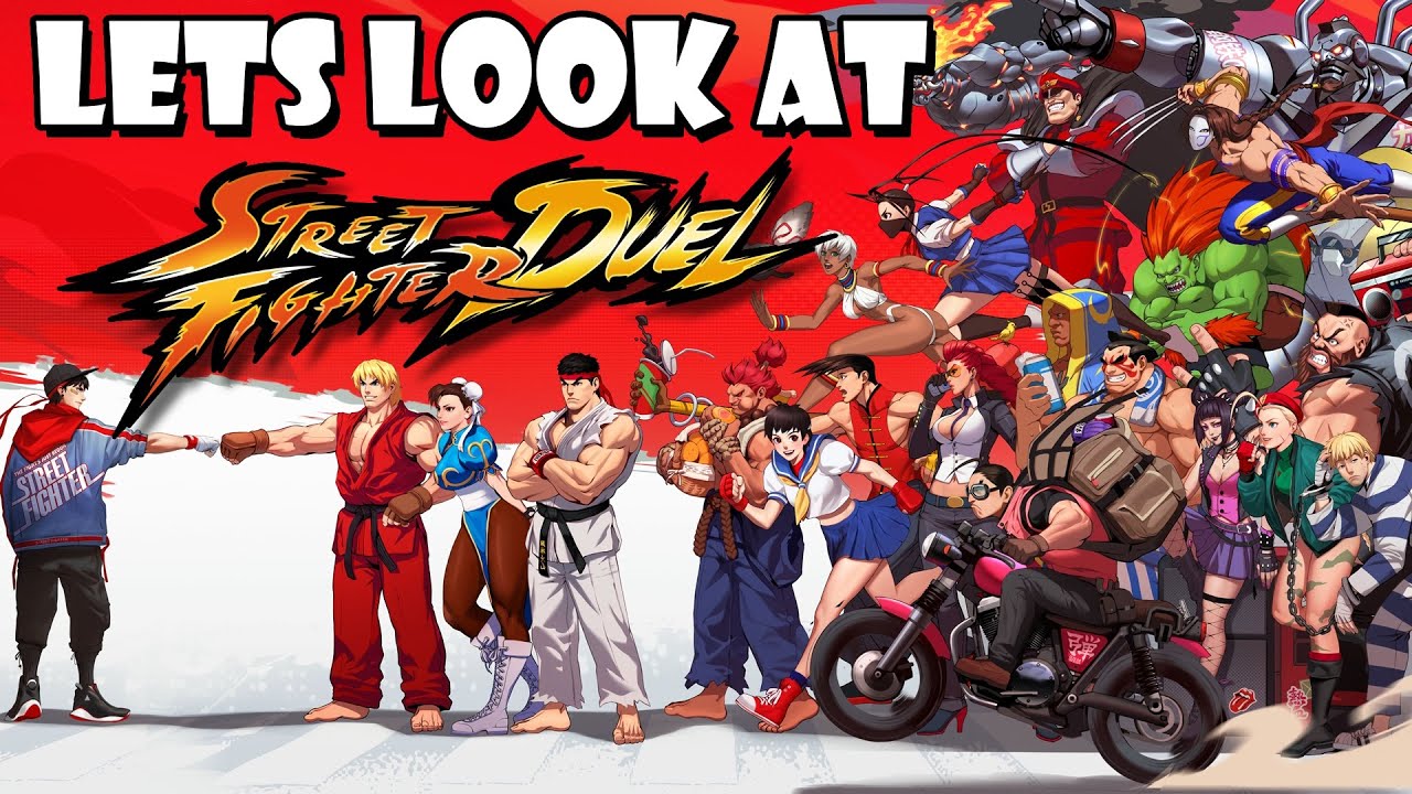 Lets look at Street Fighter: Duel - A Street Fighter Mobile RPG!? 