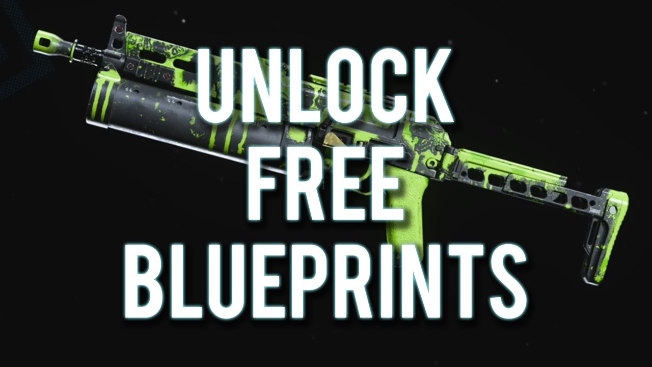 Unlock FREE Blueprints in Modern Warfare!