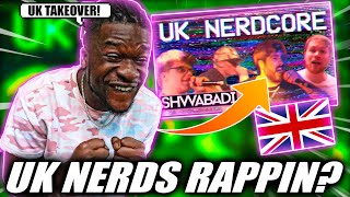 UK NERDS RAP? | UK NERDCORE RAP || Braggadocious v2 || Shwabadi ft Dan Bull, Connor Quest! & Rustage