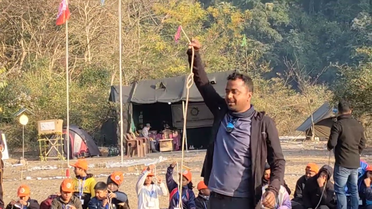 Class on Rope and knot by Sunil Sir 