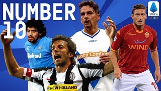 The Best Serie A 10s | From Maradona to Baggio, Del Piero And Totti | Serie A TIM