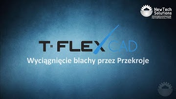 T FLEX CAD - Blacha przez przekroje