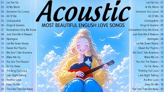 Most Beautiful Acoustic Love Songs 2024 Collection 🎈 Acoustic Music 2024 New Songs Cover Playlist