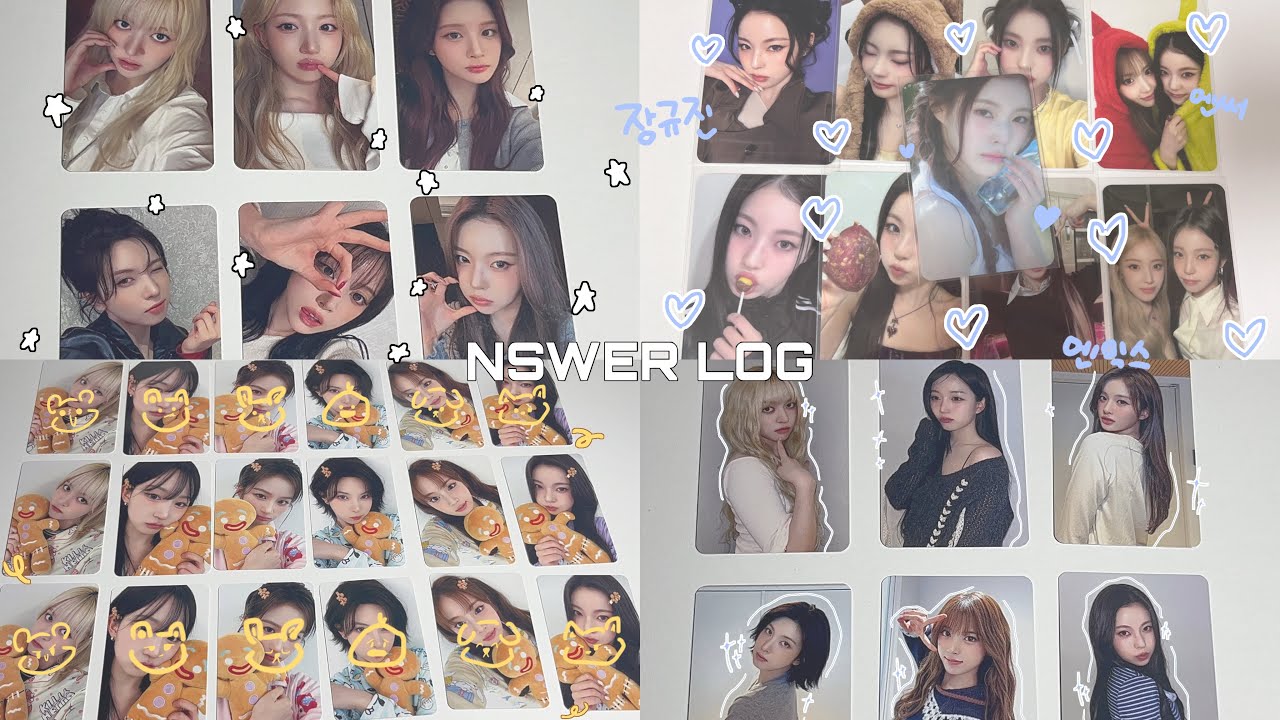 [엔써로그] 1월부터 약 30만원치 포카 까기😎 /// 엔믹스 • 엔써 • 포카 • 매입 • 엔써 브이로그 • 택배깡 • 굿즈깡 • 포카깡 • vlog • 엔써로그