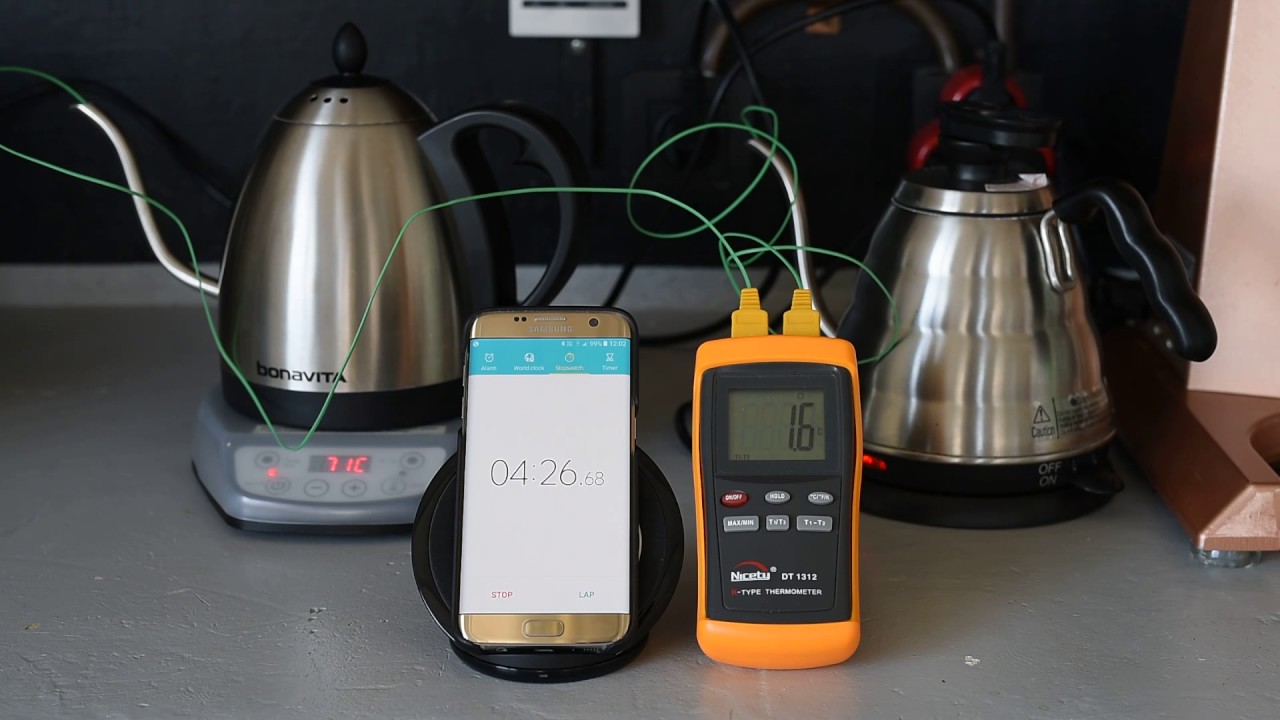 hario electric kettle temperature